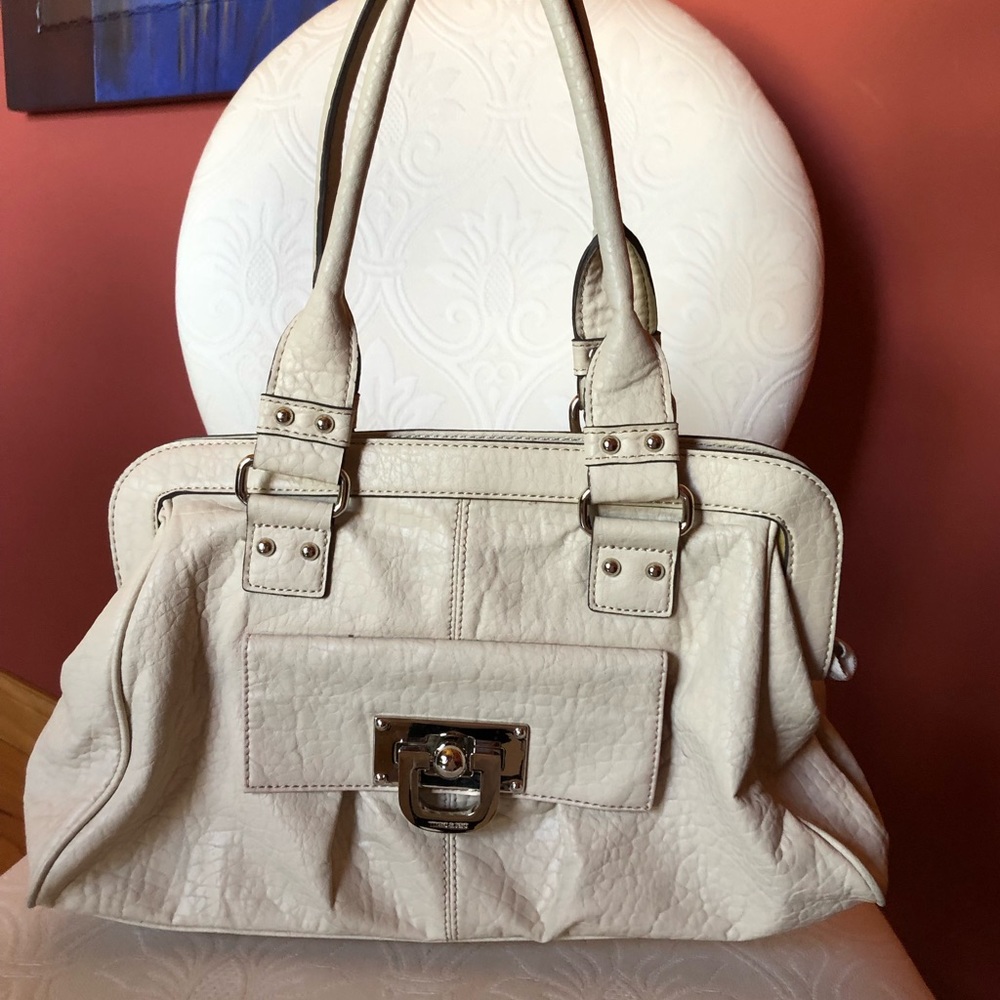 Mac & Jac ivory / off white shoulder bag